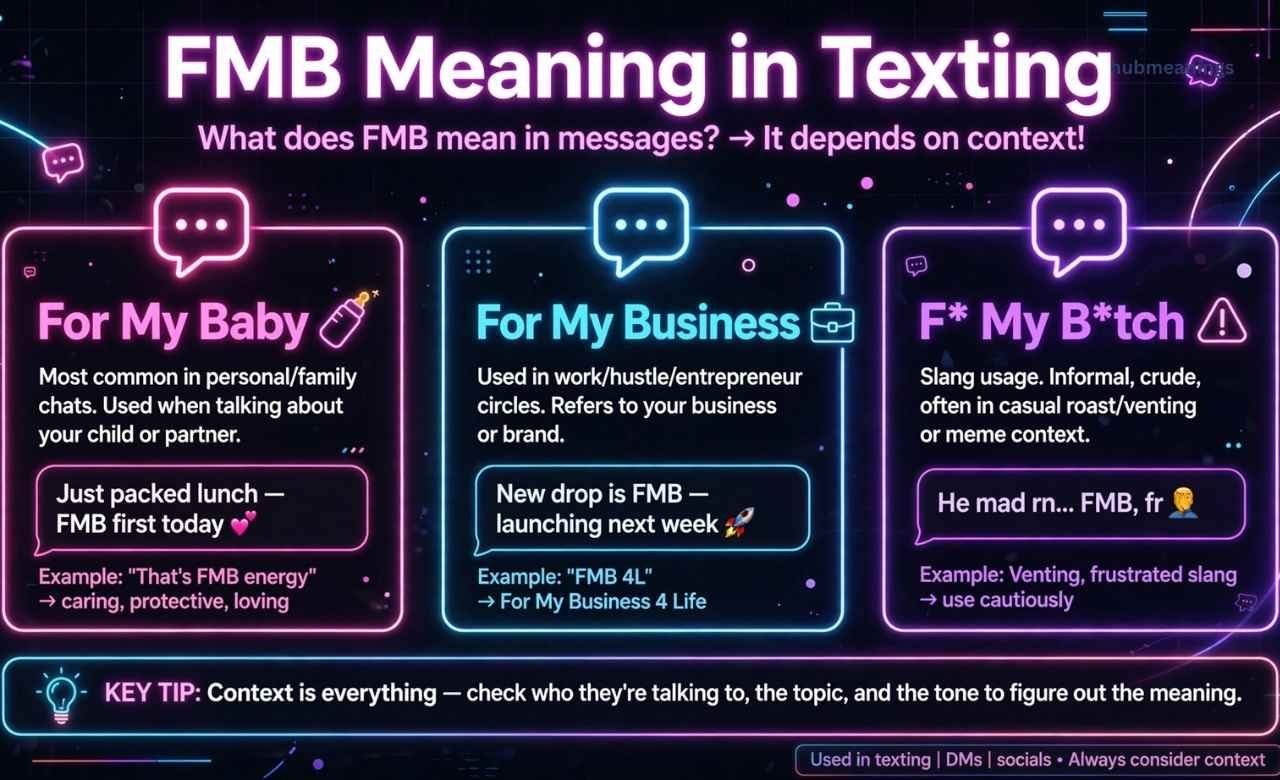 FMB Mean in Text Messages